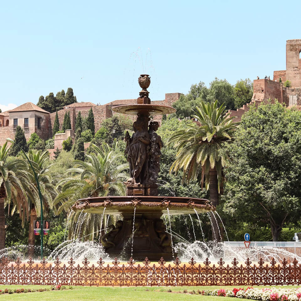 Fuente de las Tres Gracias, Málaga