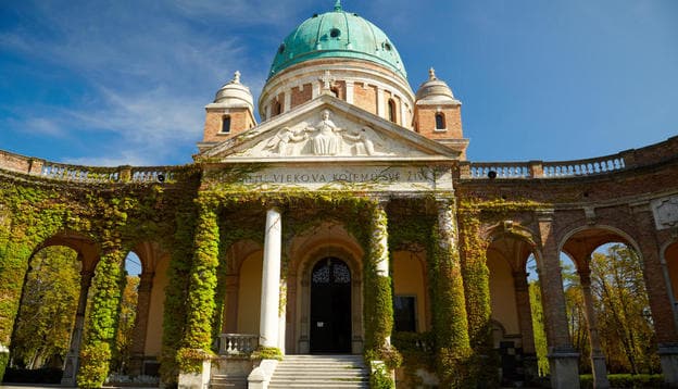 Mirogoj cemetery. Zagreb, Croatia